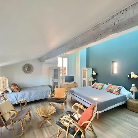 Les Nuits Etoilees, Terrasse Apercu Mer, Tres Lumineux, Ac, 100m Du Port * 滨海萨纳里